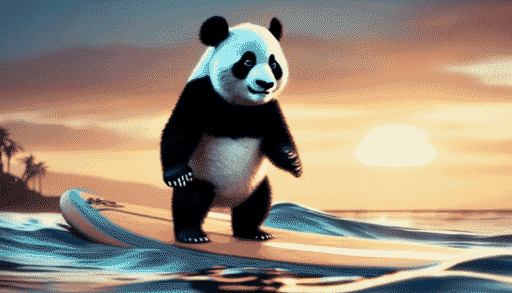Surfing Panda
